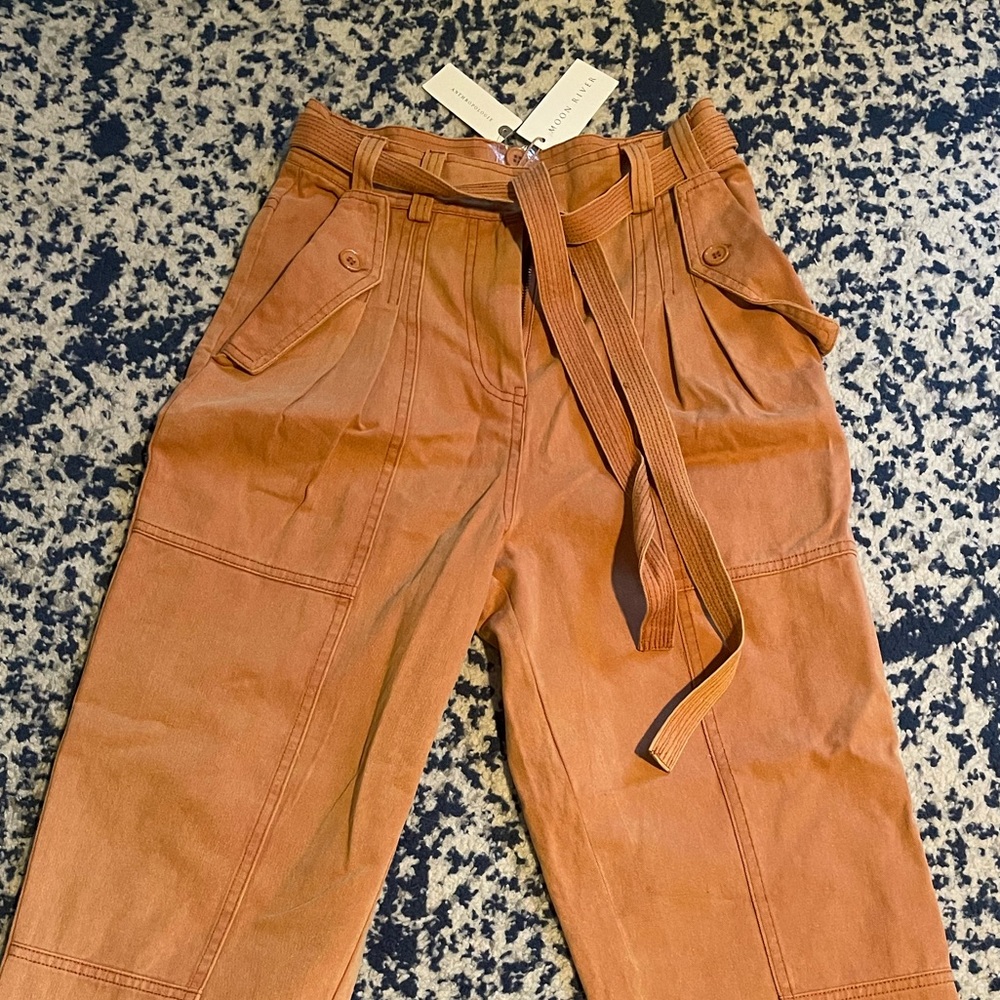 Anthropologie paper bag pants